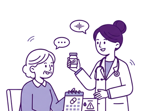 Patient education illustration