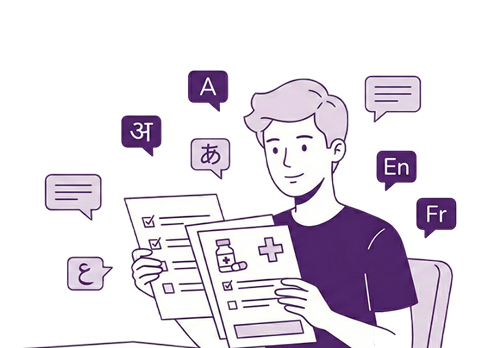 Pre-surgery instructions illustration